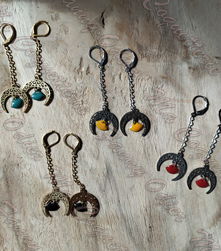 Boucles d'oreille Tribu Élégante