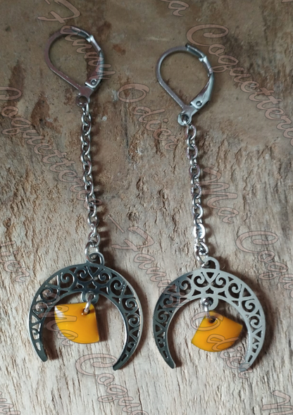 Boucles d'oreille Tribu Élégante