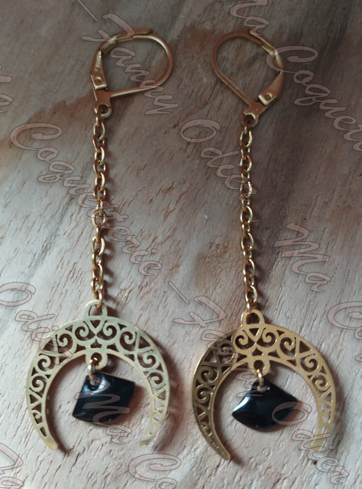 Boucles d'oreille Tribu Élégante