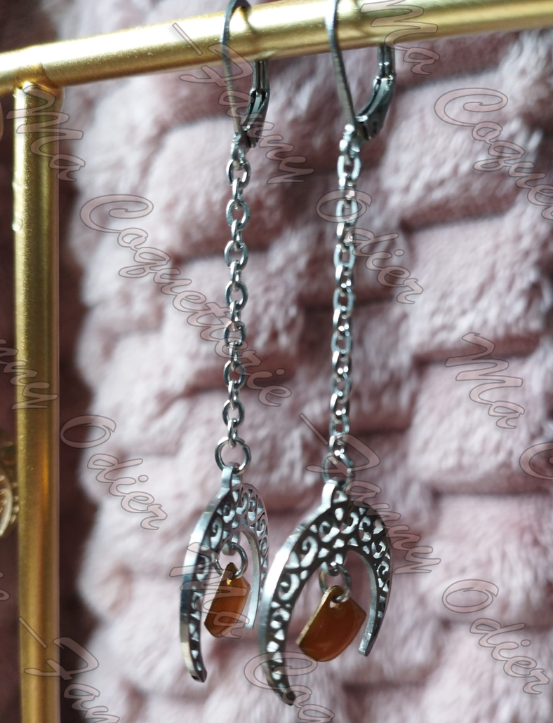 Boucles d'oreille Tribu Élégante