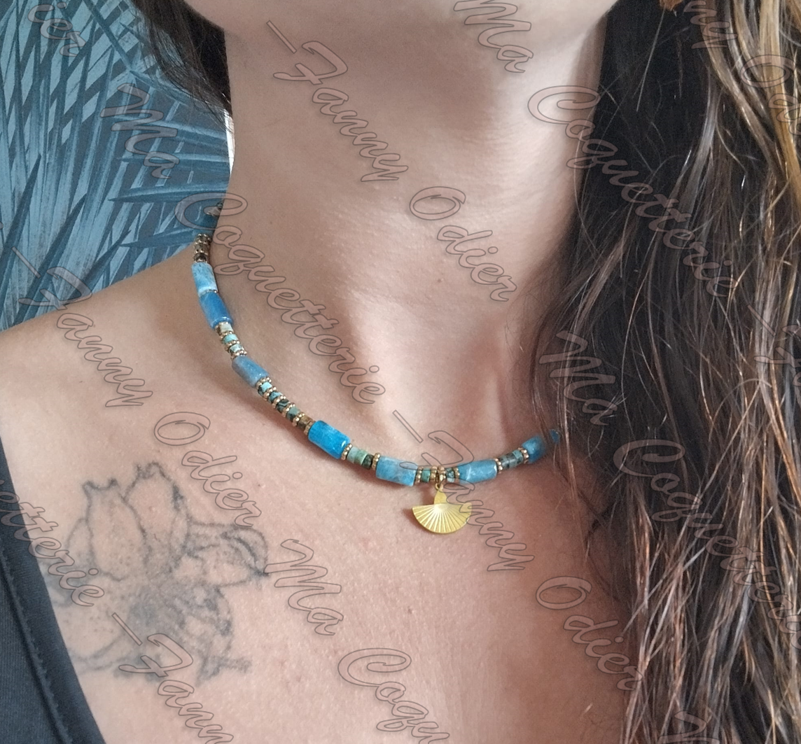 Collier de l’Aura Bleue