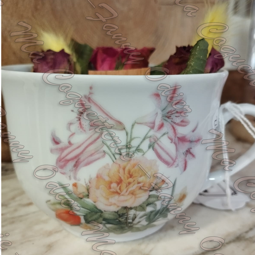 Tasse Éclosion de Coquelicot