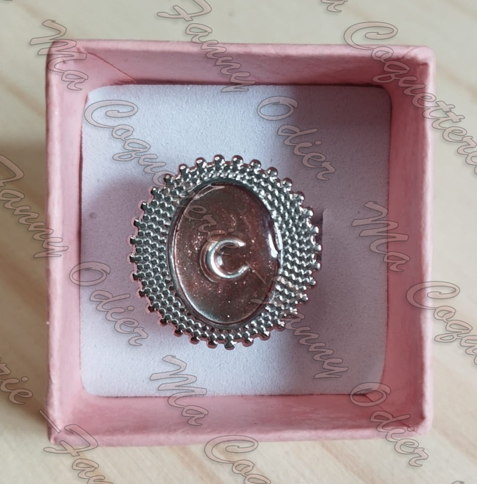Bague Mystère de Lune cuivrée