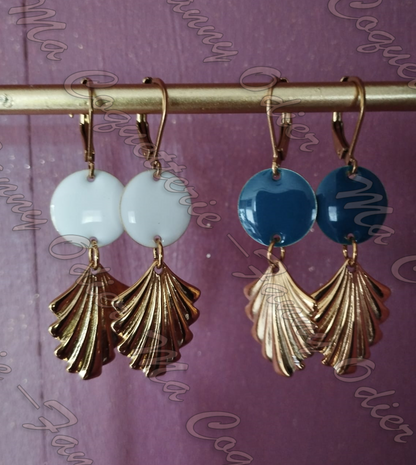 Boucles d'oreille Feuille Enchantée
